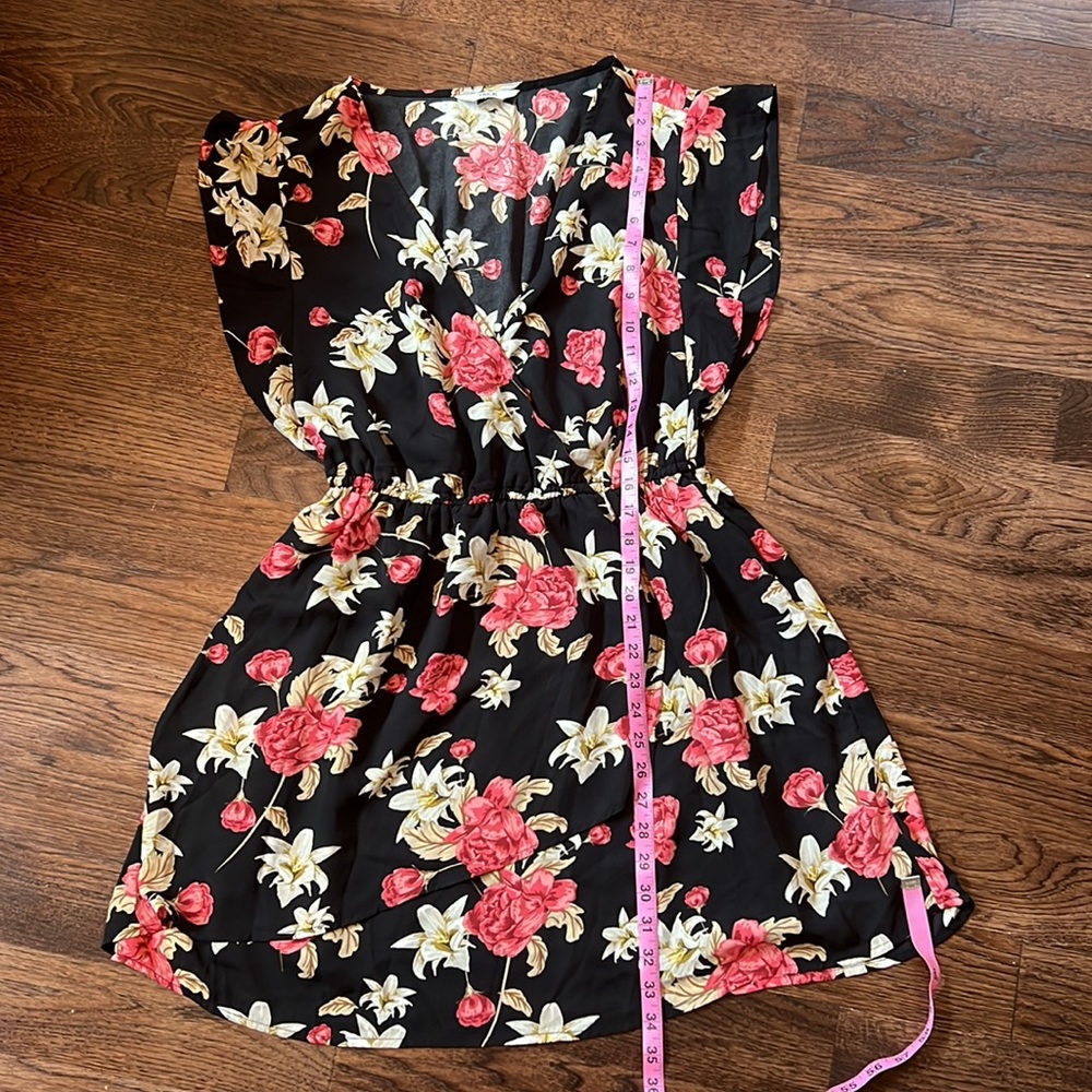 Jack by BB Dakota Black Floral Dress - Picture 5 of 7